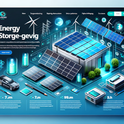 DALL·E 2024-01-29 00.56.10 - A professional and sleek web page design for an energy storage solutions company. The page features a clean layout with modern typography and a color